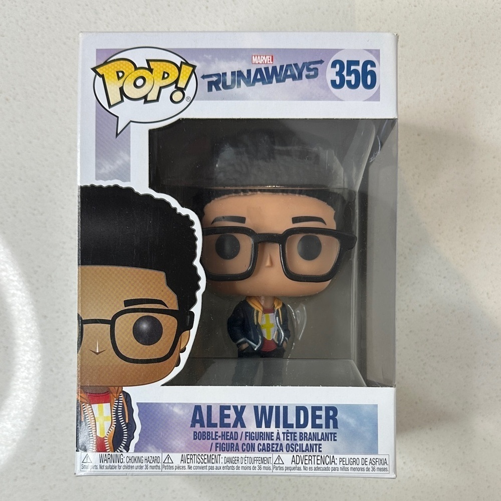 Funko Pop Alex Wilder #356 Marvel Runaways Vinyl Bobblehead Figure